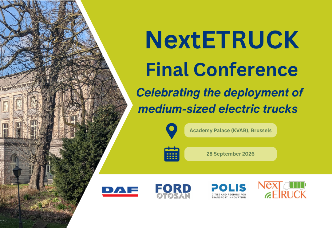 NextETRUCK Final Conference: Deploying medium-sized electric trucks in Europe