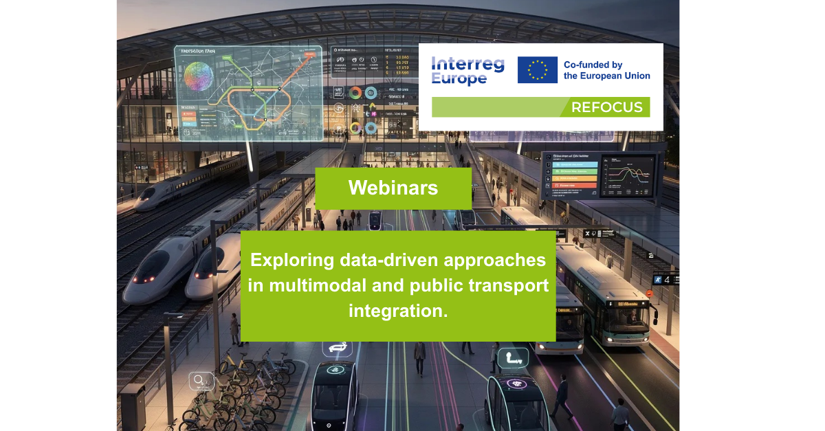 REFOCUS Webinar: Data-driven approaches in multimodal transport and public transport integration