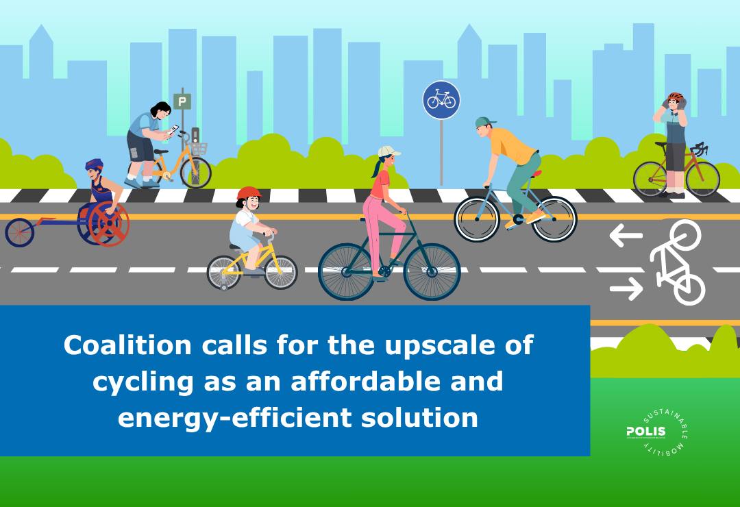 POLIS co-signs manifesto leveraging cycling to achieve energy independence
