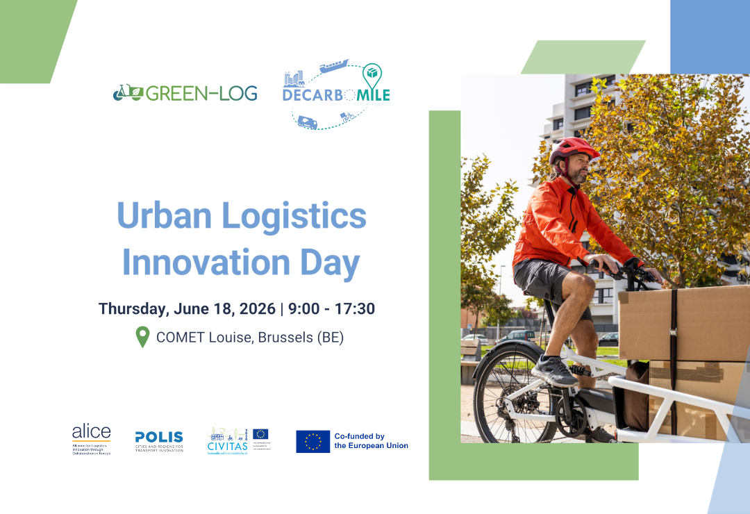 Urban Logistics Innovation Days: Get ready for the fourth edition!