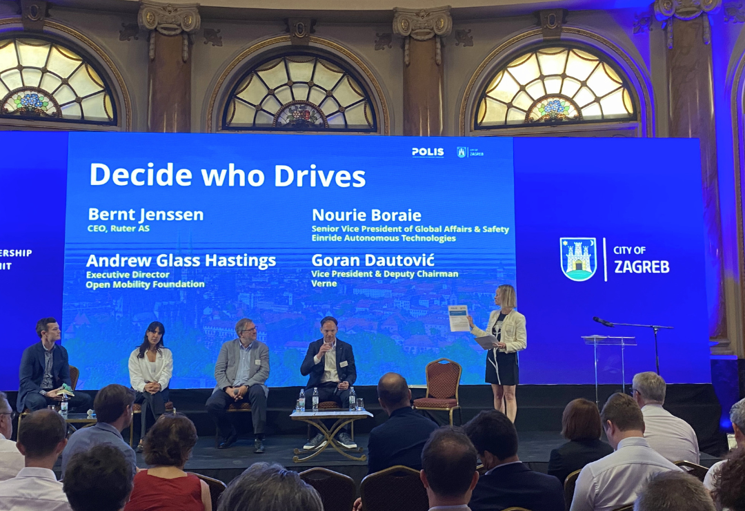 POLIS and Eurocities launch Joint Charter on Automated Mobility in European Cities and Regions