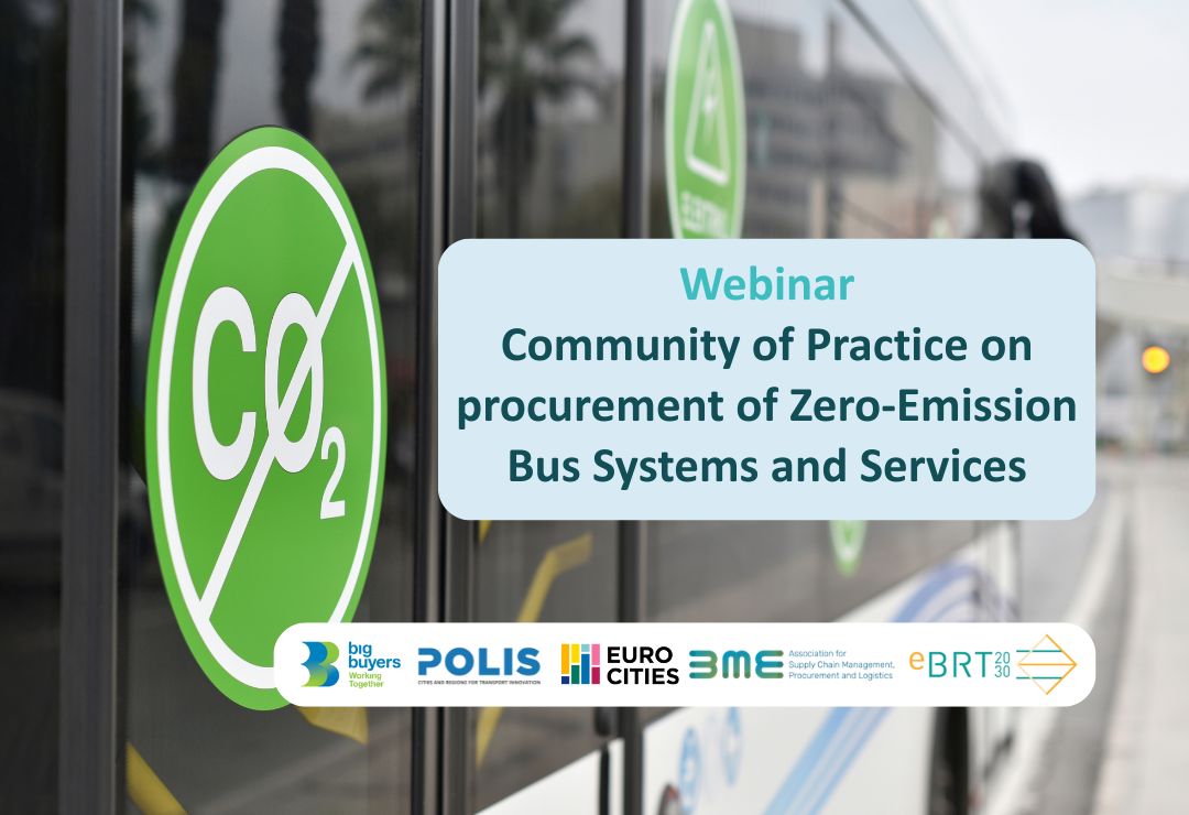 Community of Practice on Zero-Emission Bus Systems and Services webinar
