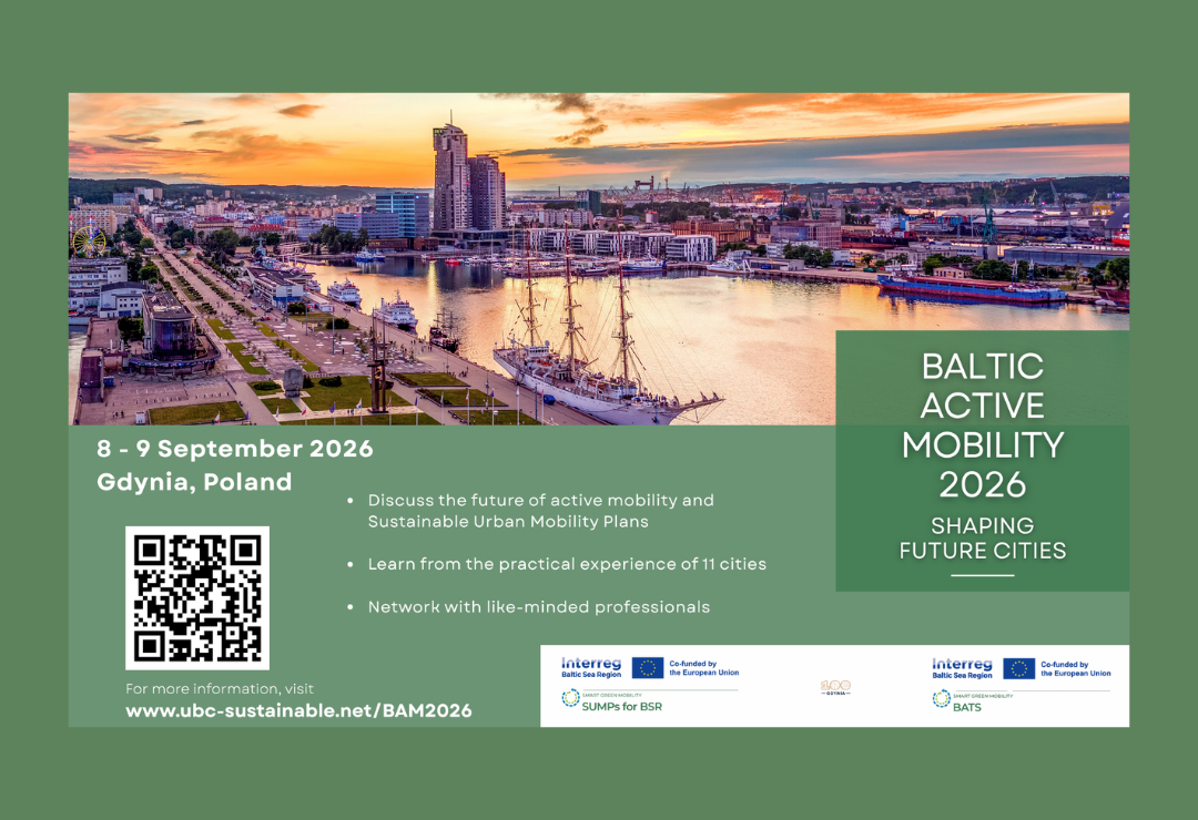 Baltic Active Mobility 2026: Shaping Future Cities