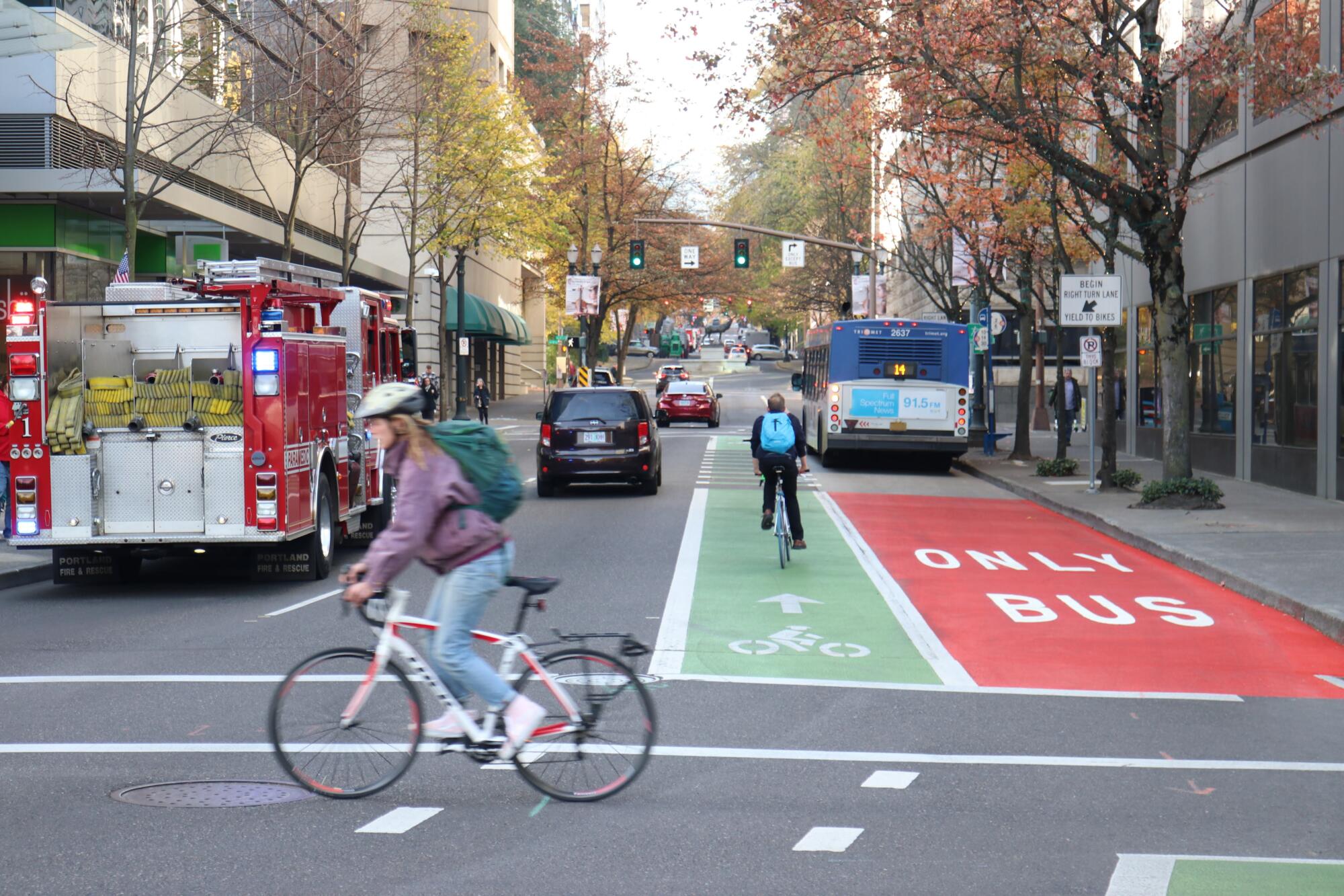 Cycling in Portland, Oregon