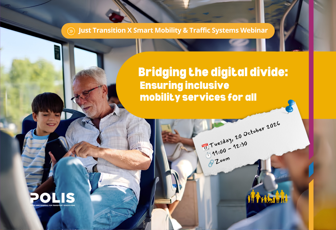 Just Transition x Smart Mobility & Traffic Systems Webinar: Bridging the digital divide