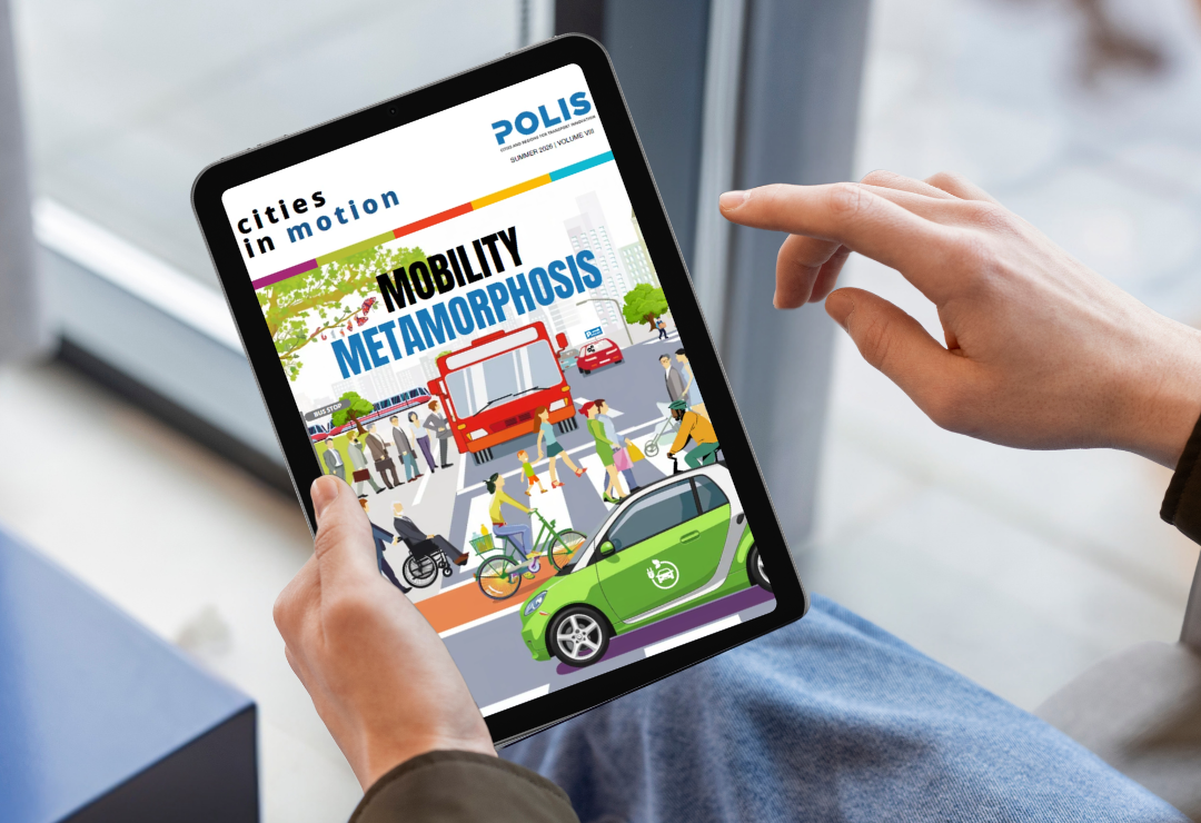 Hot off the press! Read now Cities in motion #8 ‘Mobility Metamorphosis’