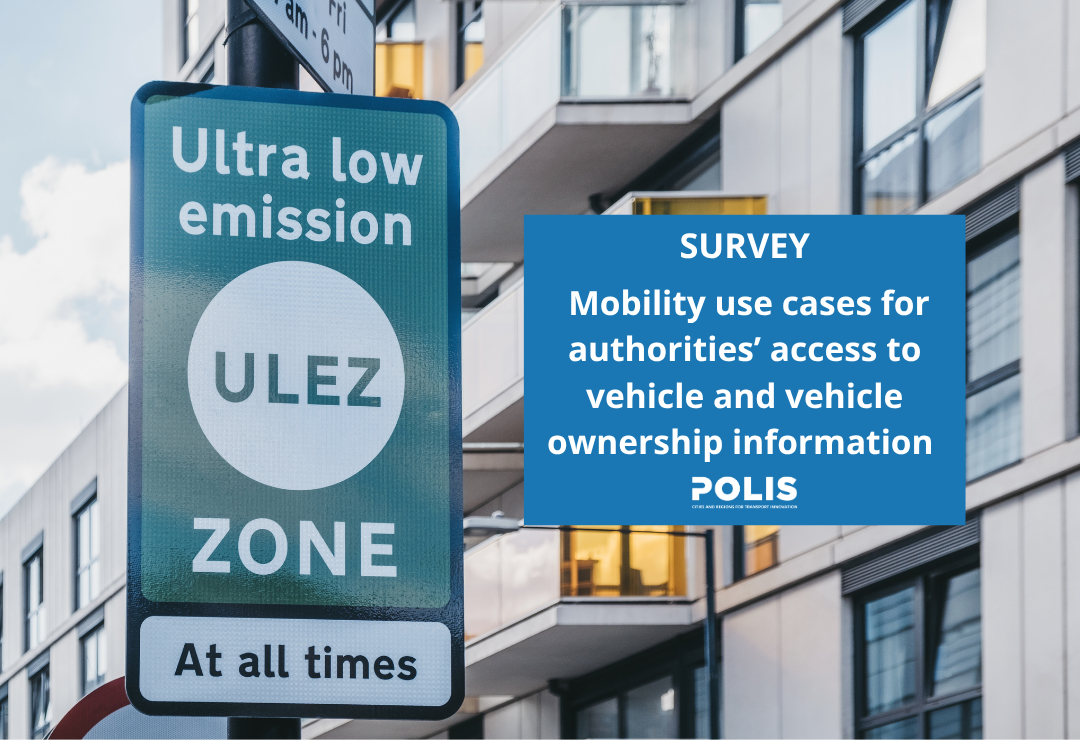 Take the survey on mobility use cases for authorities’ access to vehicle and vehicle ownership information