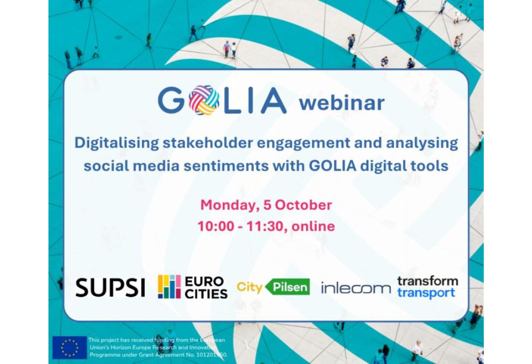 GOLIA Webinar: Digitalising stakeholder engagement and analysing social media sentiments