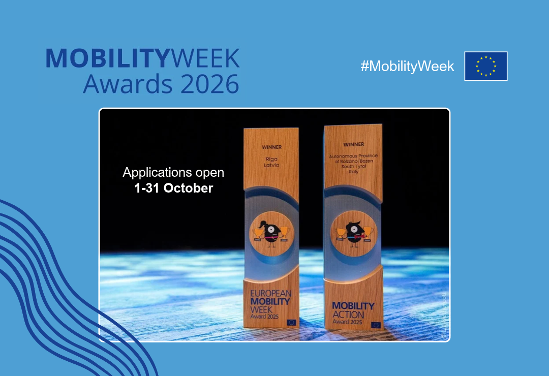 The applications for the MOBILITY AWARDS are now open