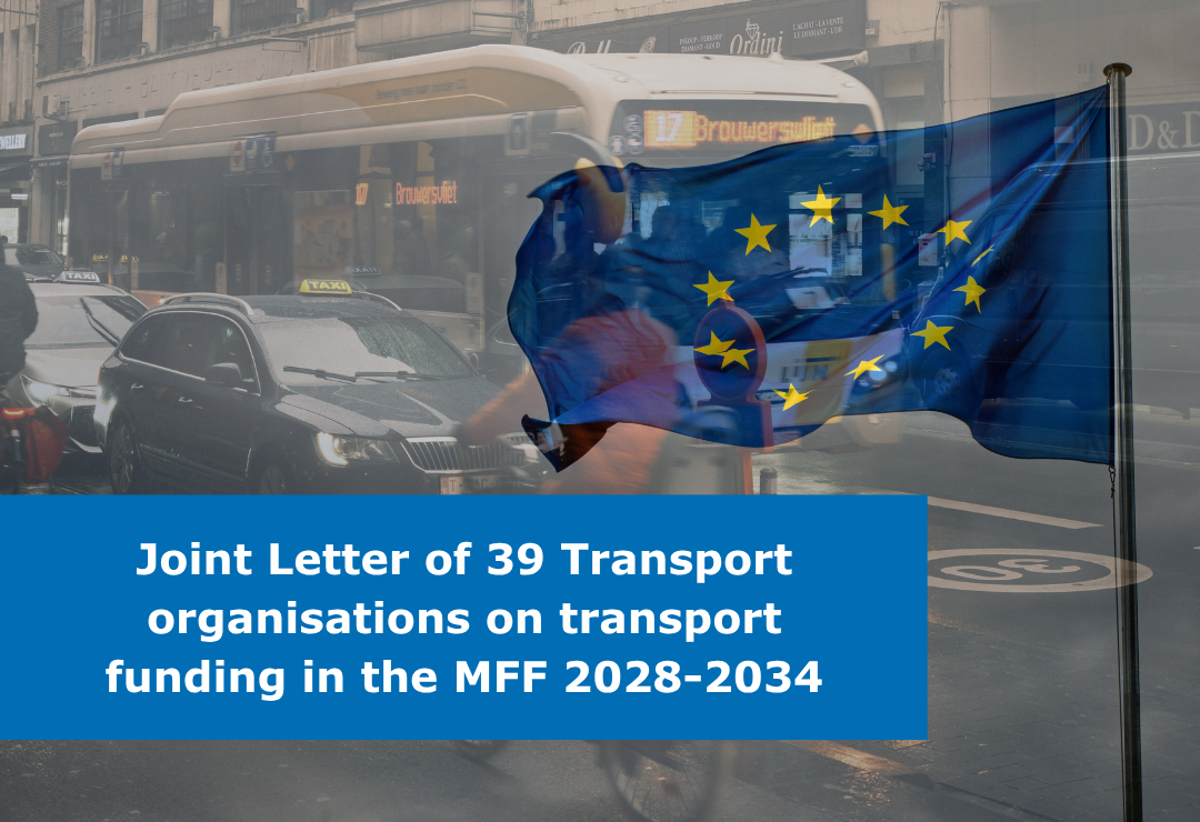 39 organisations sign letter to EU Heads of Government on transport funding in the MFF 2028-34